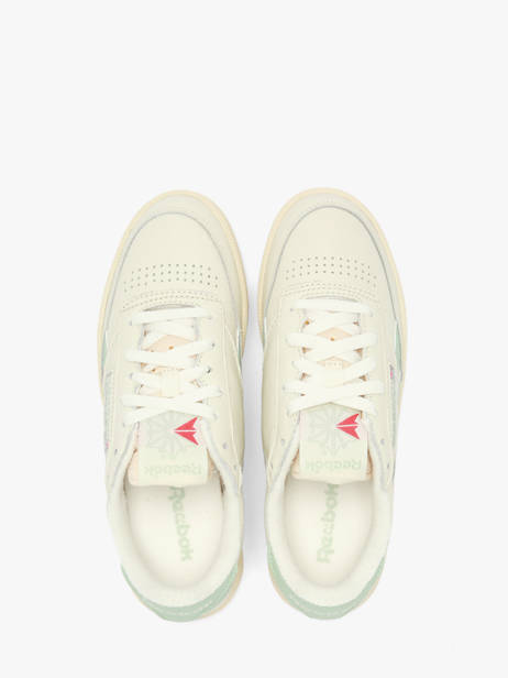 Sneakers Uit Leder Reebok Beige women 233957 ander zicht 3